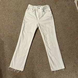 Zara size 2 new white jeans
